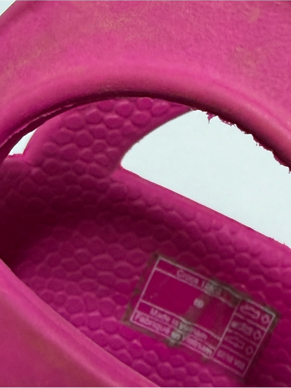 CROCS Kids Magenta Waterproof Rain Boots - Picture 5 of 6